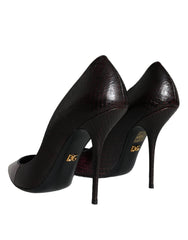 Dolce & Gabbana Multicolor Exotic Leather Heels Pumps Shoes -   -  Dolce & Gabbana.