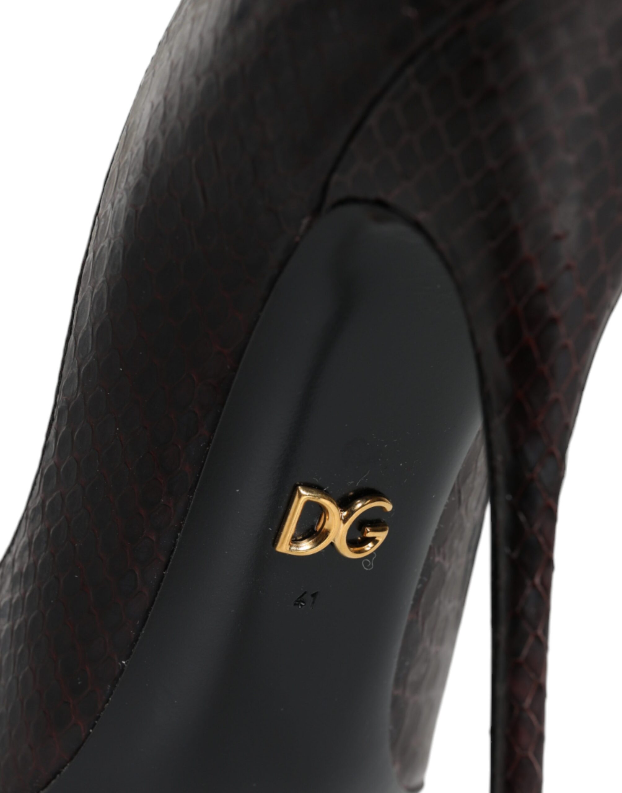 Dolce & Gabbana Multicolor Exotic Leather Heels Pumps Shoes -   -  Dolce & Gabbana.