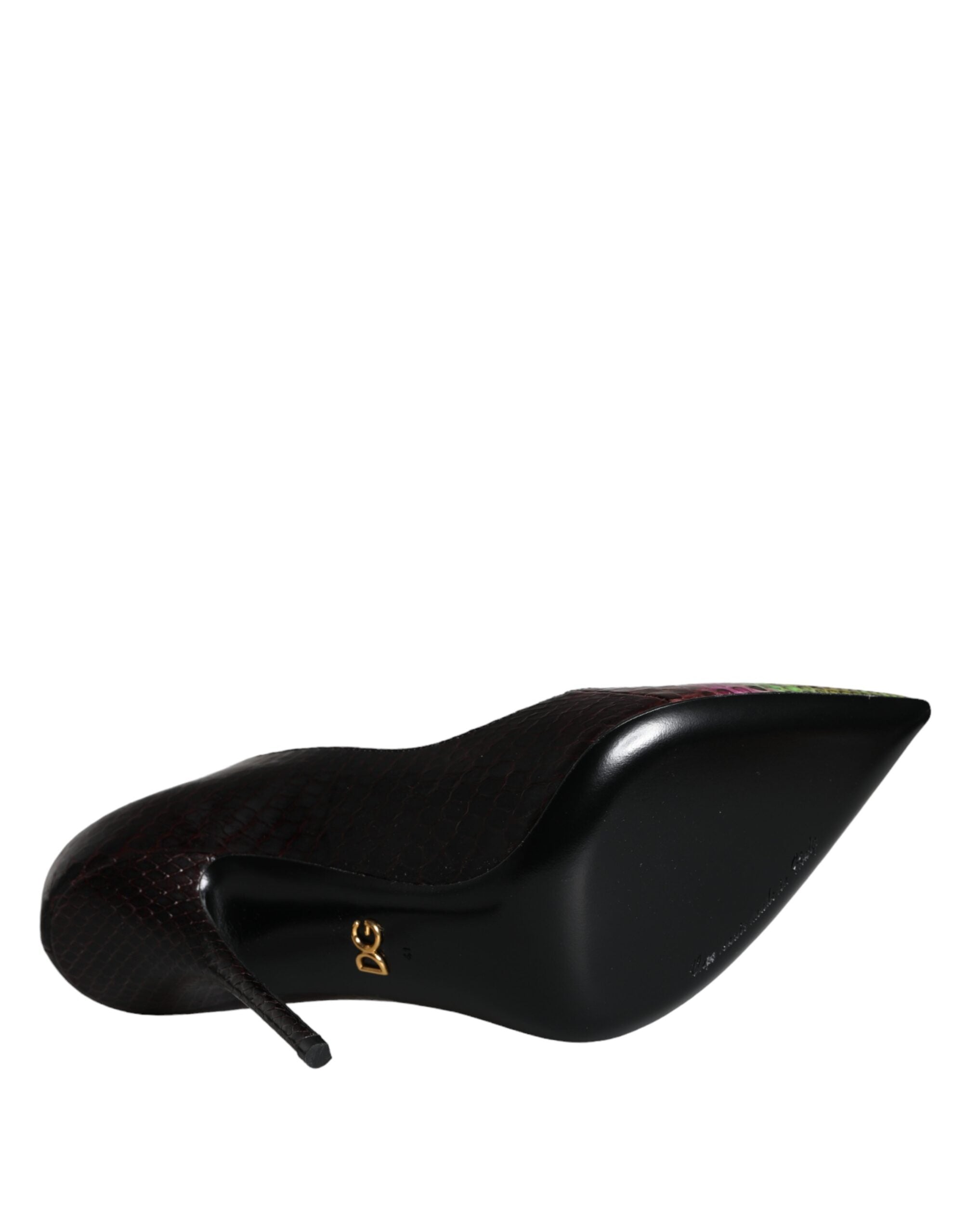 Dolce & Gabbana Multicolor Exotic Leather Heels Pumps Shoes -   -  Dolce & Gabbana.