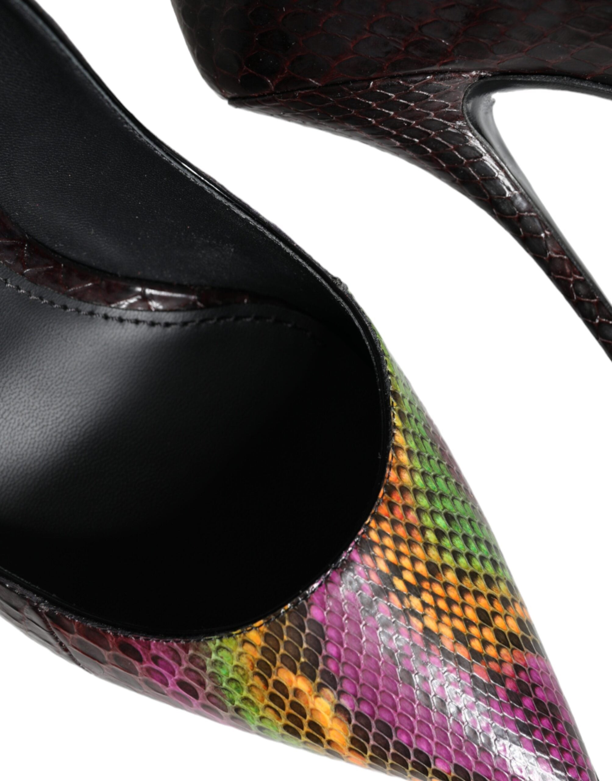 Dolce & Gabbana Multicolor Exotic Leather Heels Pumps Shoes -   -  Dolce & Gabbana.