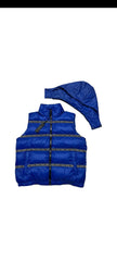 Versace Elegant Black Logo Band Vest with Detachable Hood -  Vests for Men Suits -  Versace.