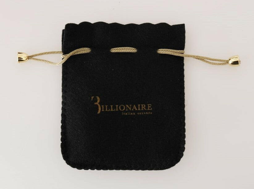Billionaire Italian Couture Brown Leather Bifold Wallet -  Leather Wallet for Men -  Billionaire Italian Couture.