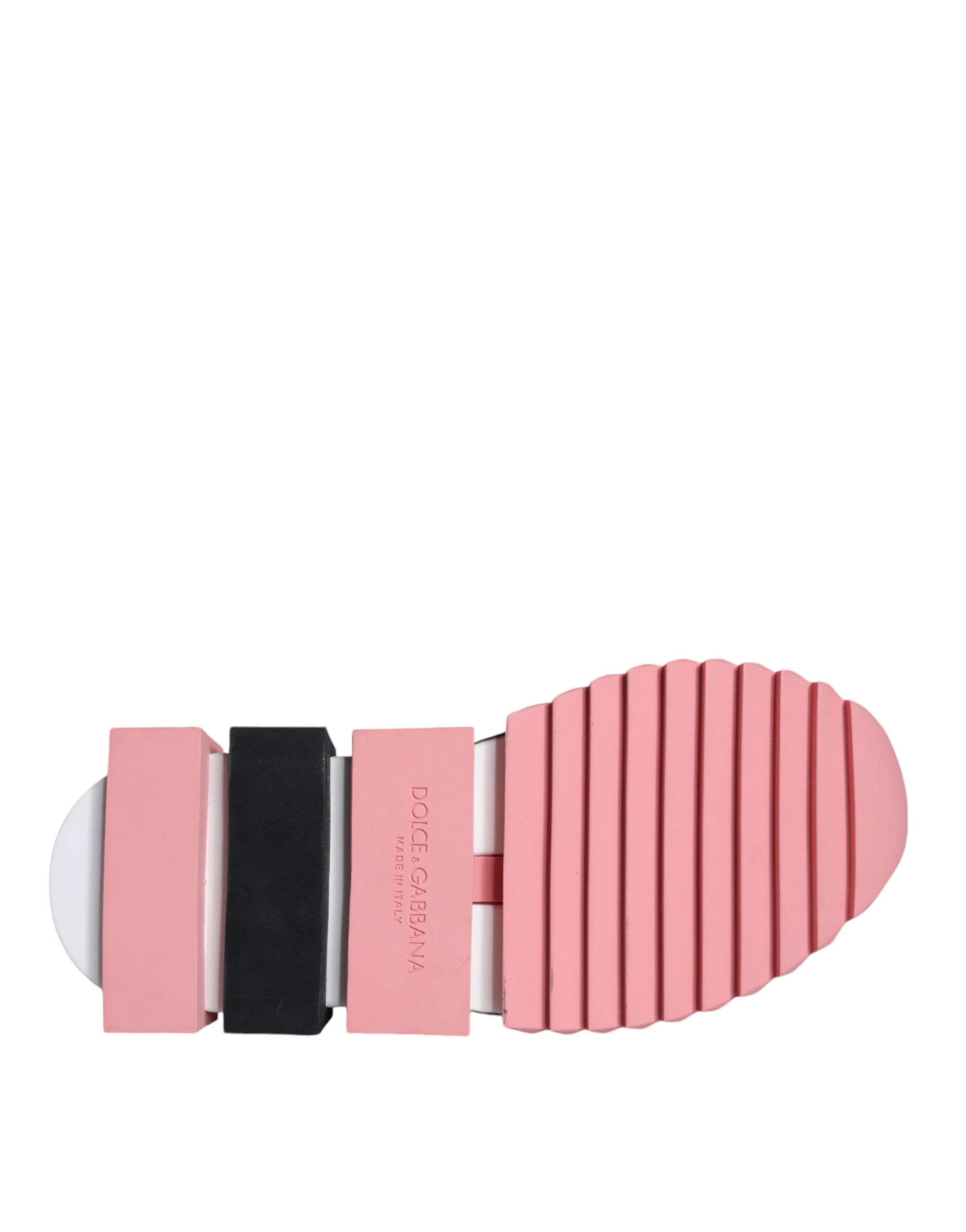 Dolce & Gabbana Multicolor Sorrento Socks Logo Sneakers Shoes -   -  Dolce & Gabbana.