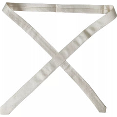 Dolce & Gabbana Off White Patterned Silk Adjustable Men Tie -  Neckties, Men -  Dolce & Gabbana.