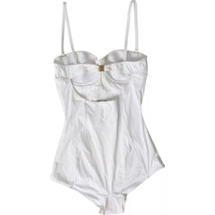 Dolce & Gabbana White Swimsuit One Piece Women Beachwear Bikini -   -  Dolce & Gabbana.