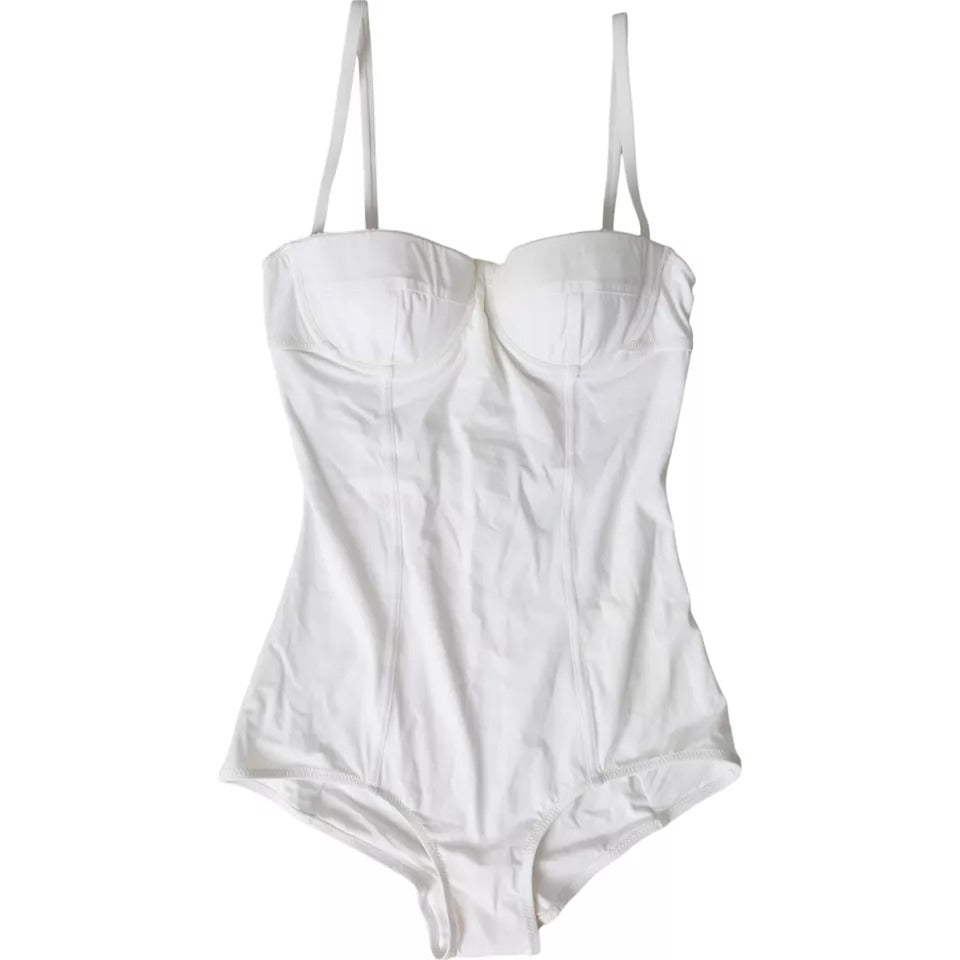 Dolce & Gabbana White Swimsuit One Piece Women Beachwear Bikini -   -  Dolce & Gabbana.