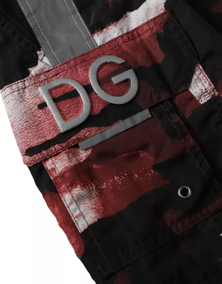 Dolce & Gabbana Multicolor Camouflage DG Logo Beachwear Shorts Swimwear -   -  Dolce & Gabbana.