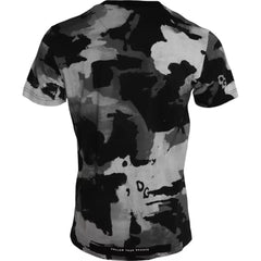 Dolce & Gabbana Black White Camouflage Round Neck T-shirt -   -  Dolce & Gabbana.