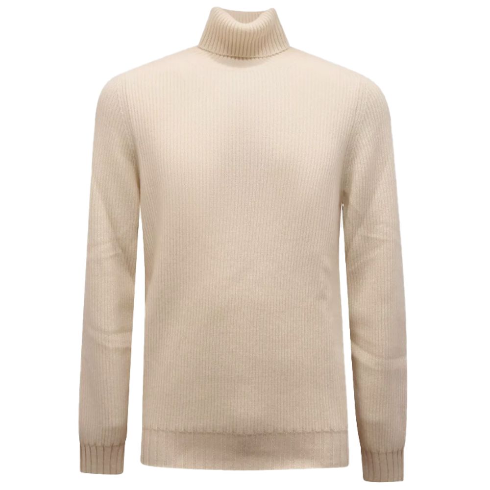 Alpha Studio White Cashmere Sweater -   -  Alpha Studio.