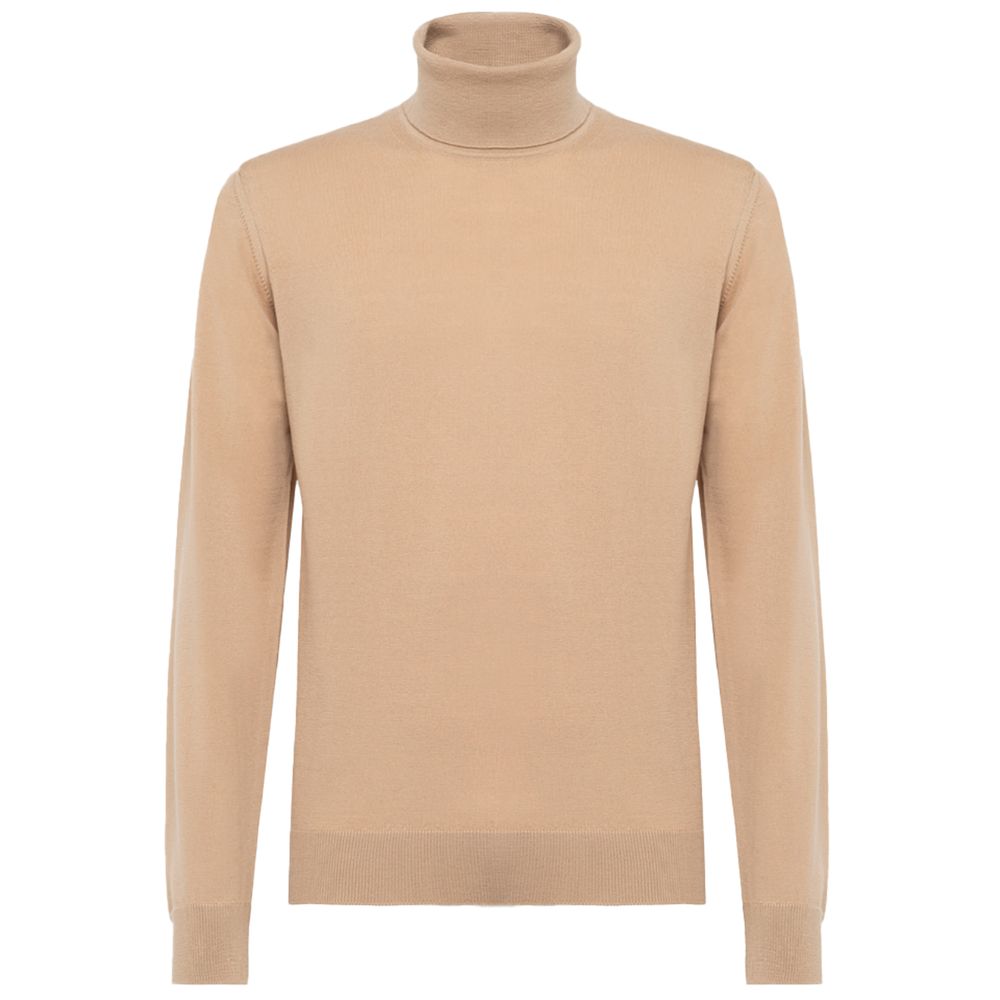 Alpha Studio Beige Cashmere Sweater -   -  Alpha Studio.