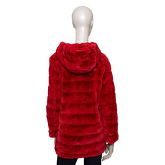 Baldinini Trend Red Polyester Women Jacket -   -  Baldinini Trend.