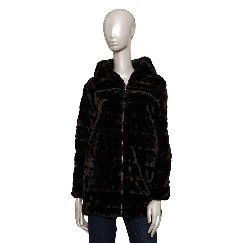 Baldinini Trend Black Polyester Women Jacket -   -  Baldinini Trend.