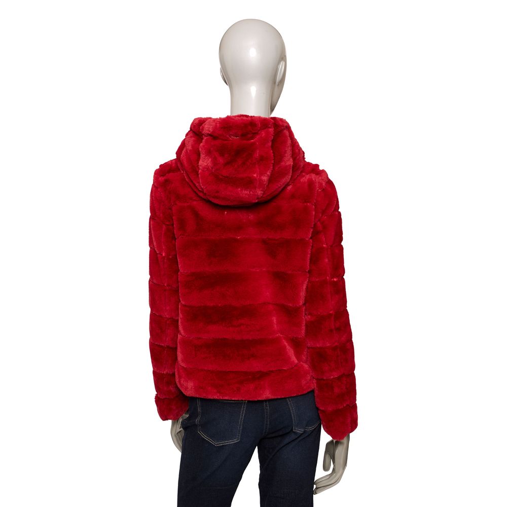 Baldinini Trend Red Polyester Women Jacket -   -  Baldinini Trend.