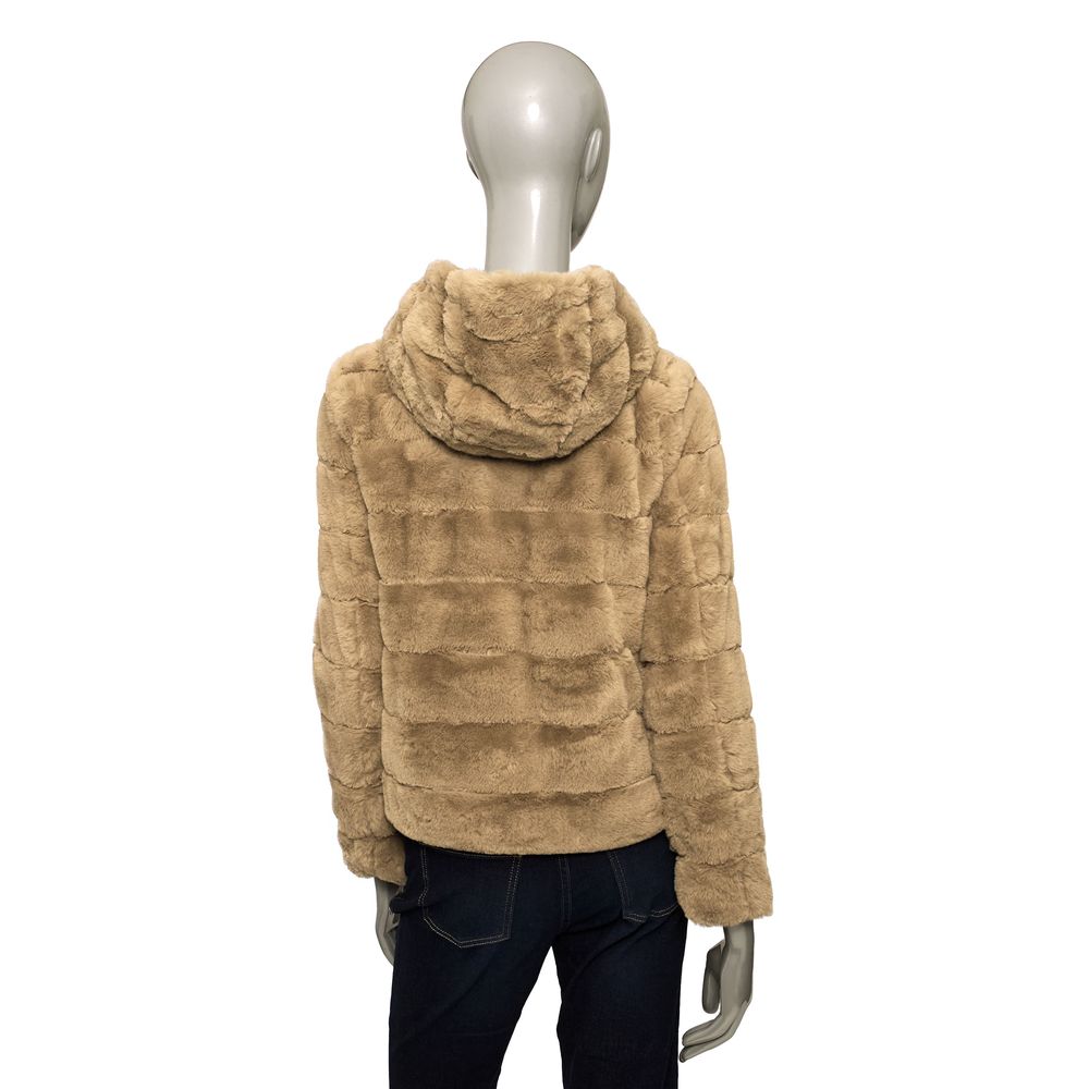 Baldinini Trend Beige Polyester Women Jacket -   -  Baldinini Trend.