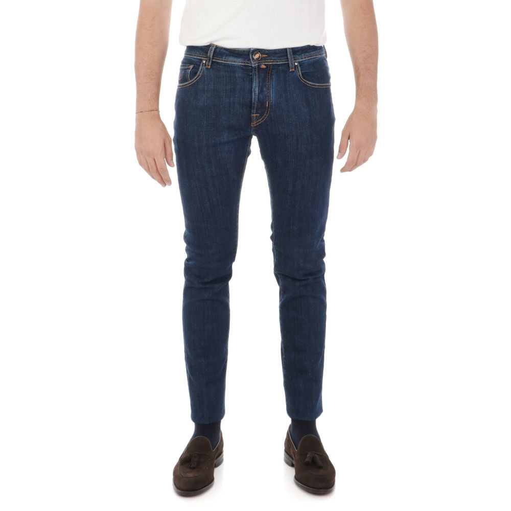 Jacob Cohen Blue Cotton Jeans & Pant -   -  Jacob Cohen.