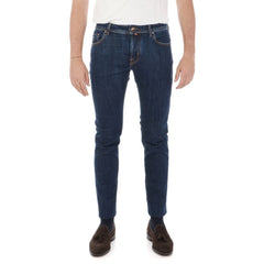 Jacob Cohen Blue Cotton Jeans & Pant -   -  Jacob Cohen.