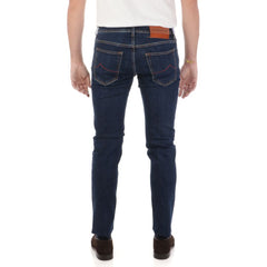 Jacob Cohen Blue Cotton Jeans & Pant -   -  Jacob Cohen.
