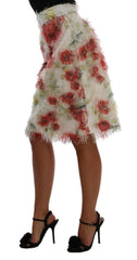 Dolce & Gabbana Floral Patterned Pencil Straight Skirt -   -  Dolce & Gabbana.