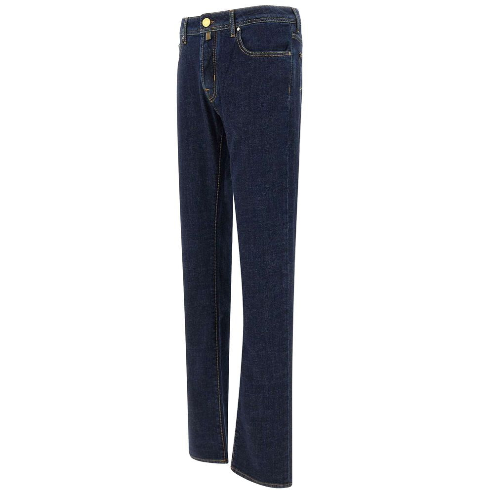Jacob Cohen Blue Cotton Jeans & Pant -   -  Jacob Cohen.