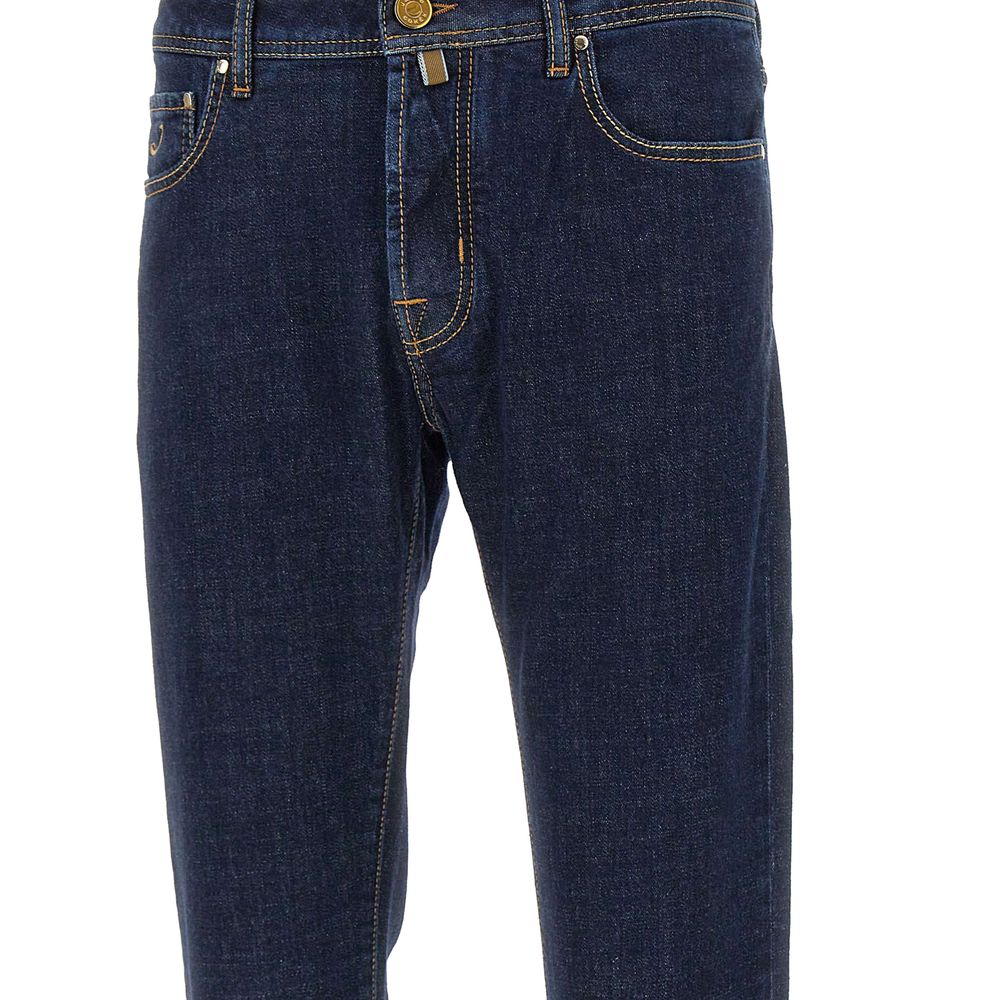 Jacob Cohen Blue Cotton Jeans & Pant -   -  Jacob Cohen.