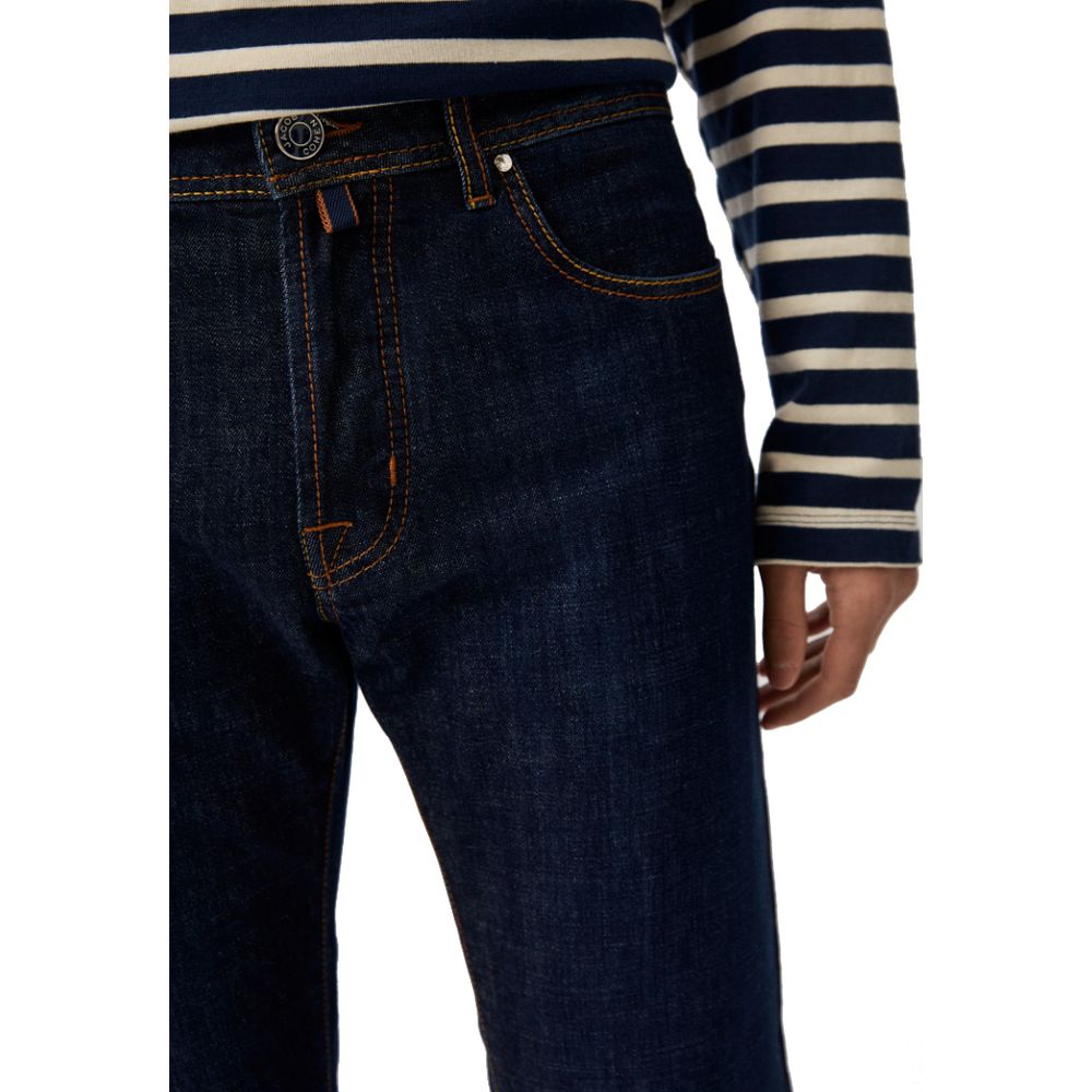Jacob Cohen Blue Cotton Jeans & Pant -   -  Jacob Cohen.