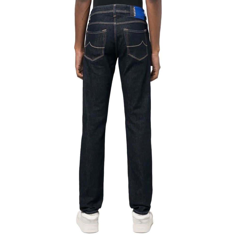 Jacob Cohen Blue Cotton Jeans & Pant -   -  Jacob Cohen.