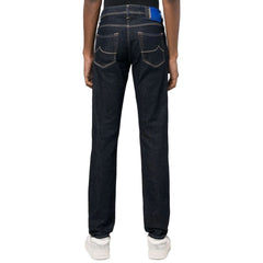Jacob Cohen Blue Cotton Jeans & Pant -   -  Jacob Cohen.