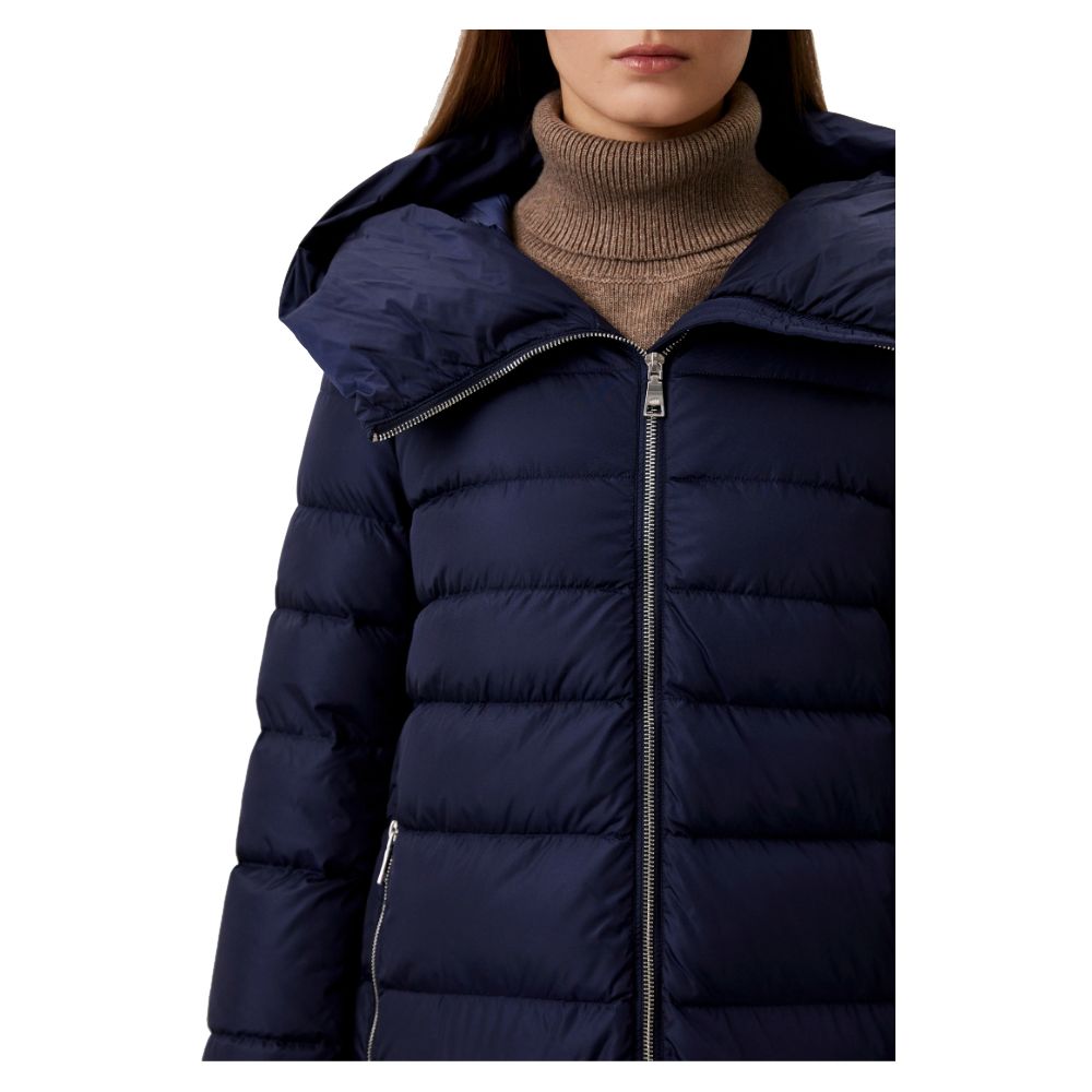 Add Blue Nylon Women Jacket -   -  Add.