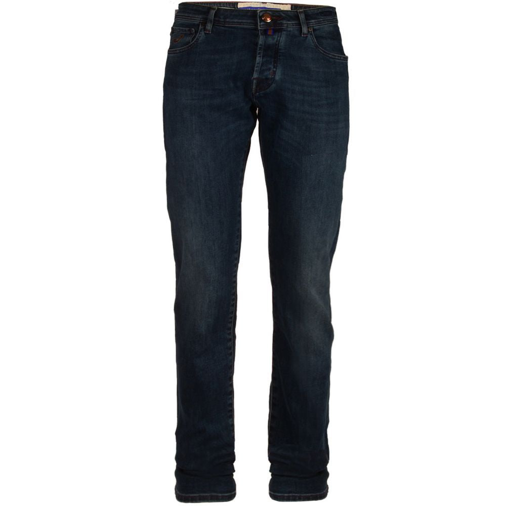 Jacob Cohen Blue Cotton Men's Slim Fit Jean -   -  Jacob Cohen.