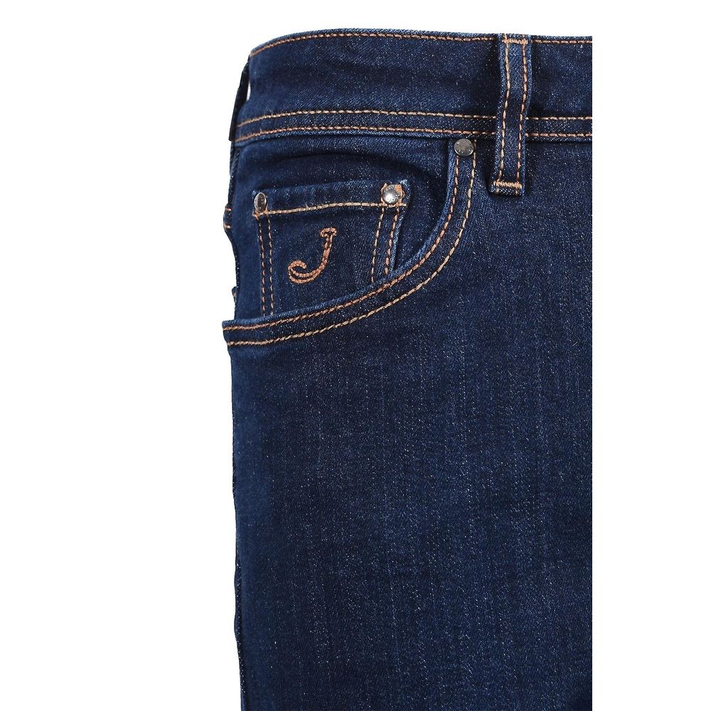 Jacob Cohen Blue Cotton Jeans & Pant -   -  Jacob Cohen.