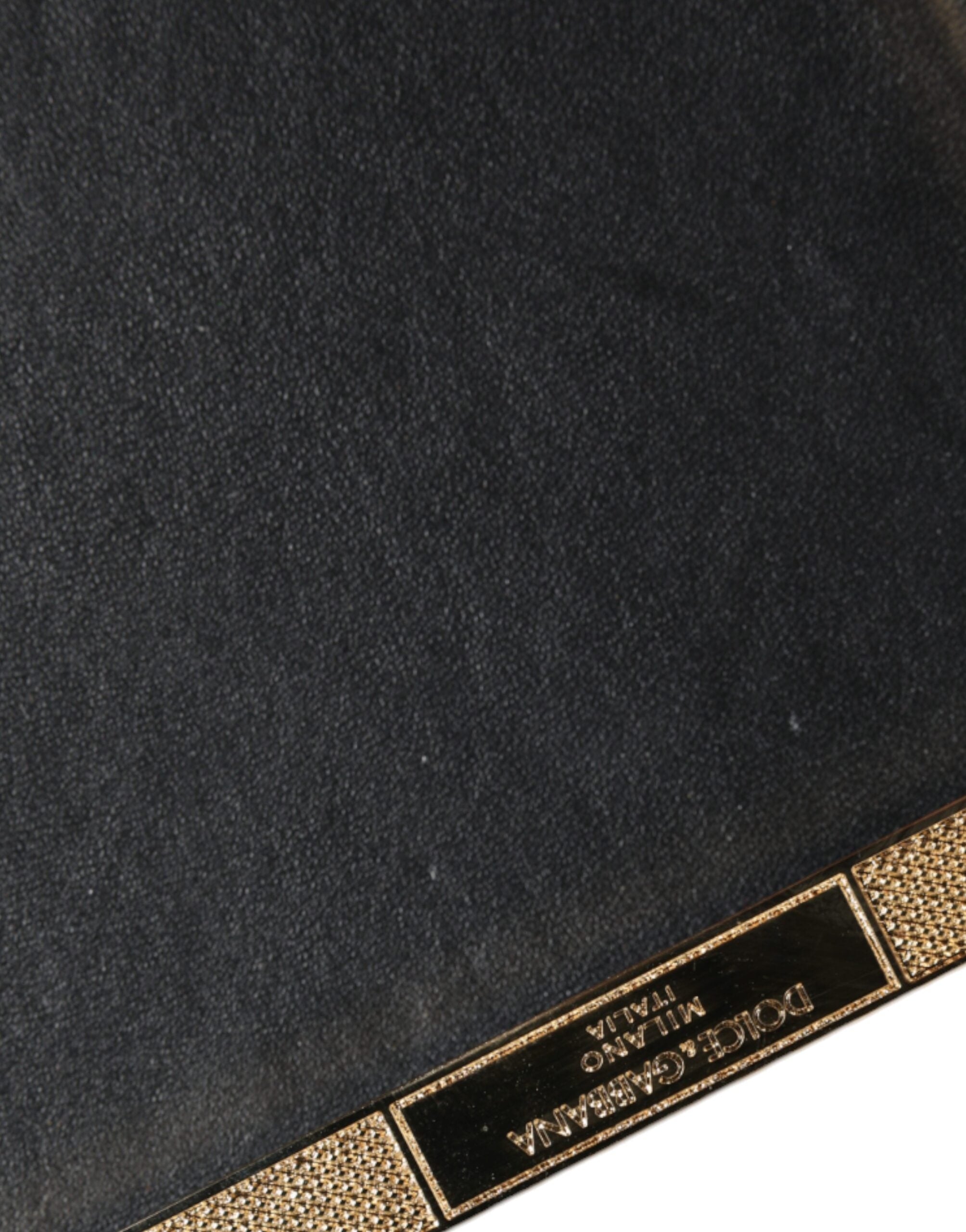 Dolce & Gabbana Gold Crystal Bifold Clutch Evening Party Women Purse Bag -  Luxury Clutch Bag for Women -  Dolce & Gabbana.