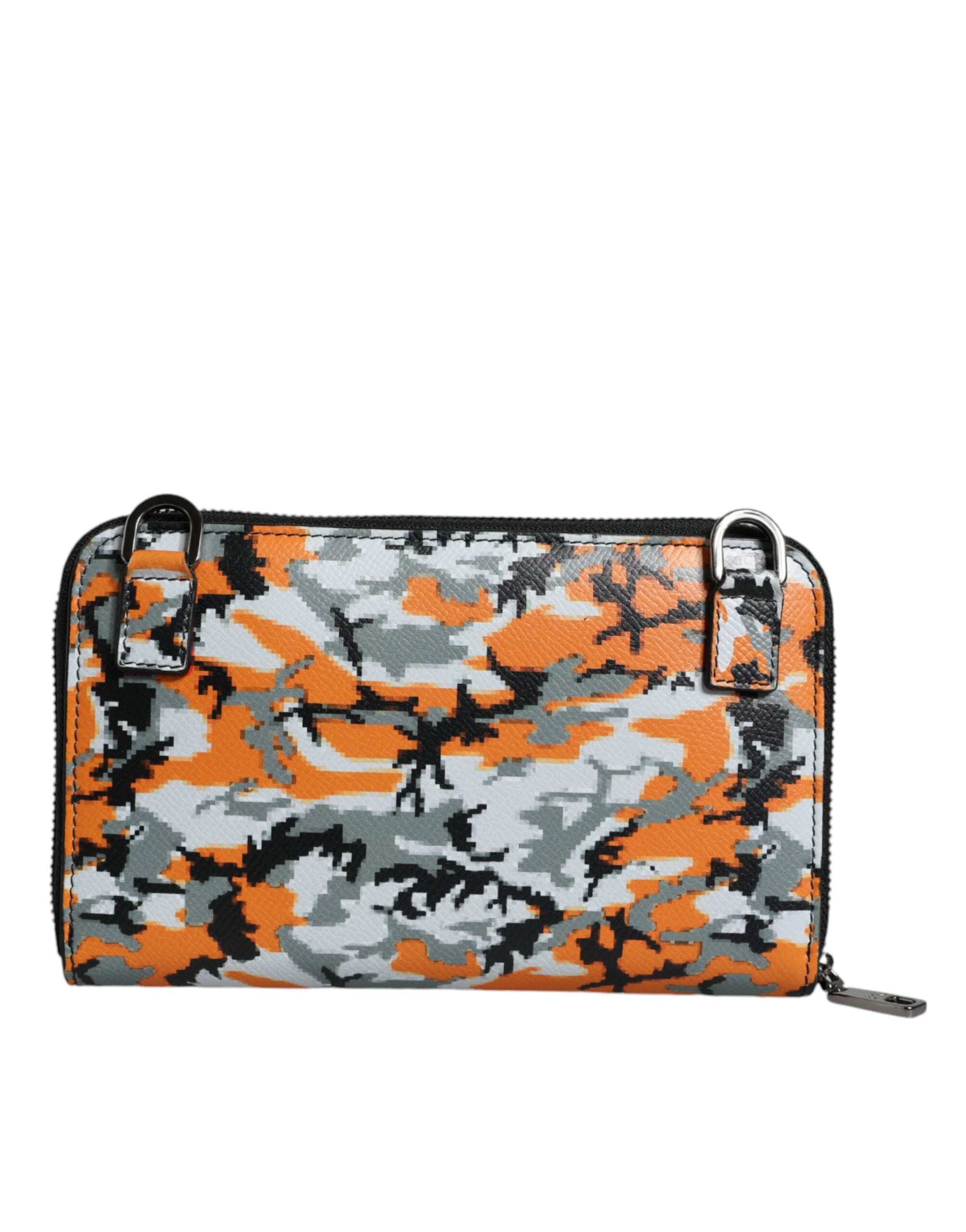 Dolce & Gabbana Multicolor Camouflage Leather Purse Cross Body Bag -  Luxury Cross Body Bag for Women -  Dolce & Gabbana.