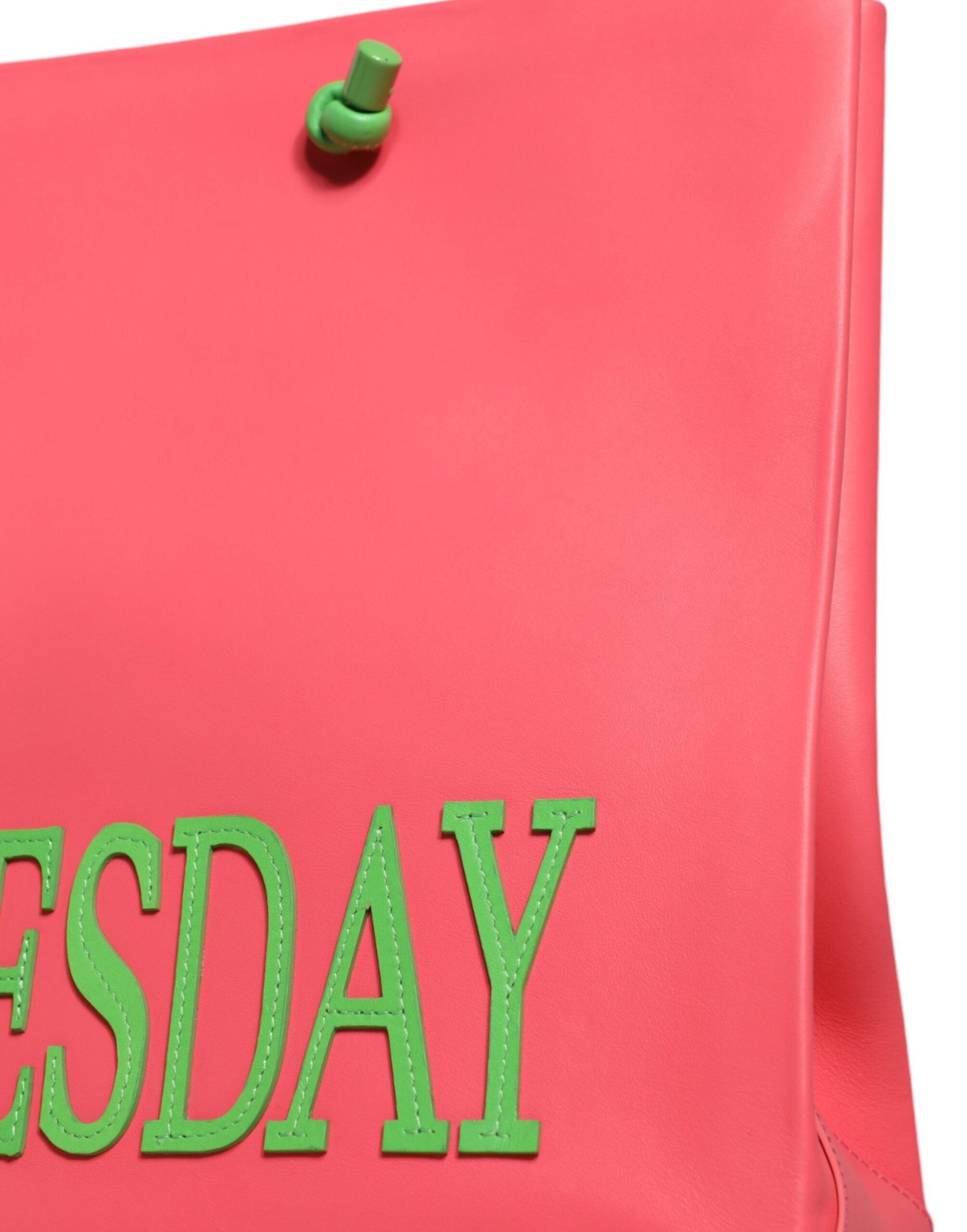 Alberta Ferretti Pink Leather Weekend Wednesday Shopping Tote Bag -  Luxury Shopper Bag for Women -  Alberta Ferretti.