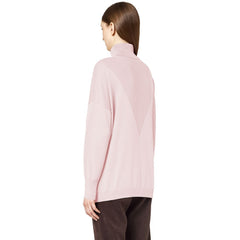 Alpha Studio Pink Silk Sweater -   -  Alpha Studio.