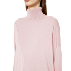 Alpha Studio Pink Silk Sweater -   -  Alpha Studio.