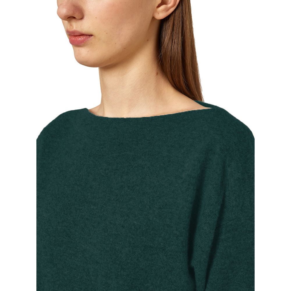 Alpha Studio Green Silk Sweater -   -  Alpha Studio.