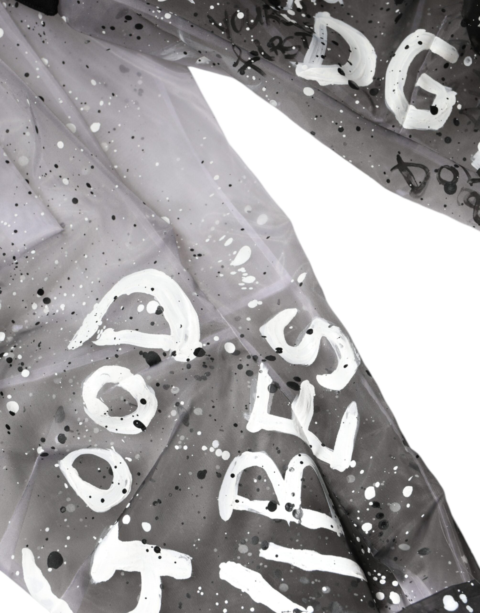 Dolce & Gabbana White See Through Logo Cropped Cargo Pants -   -  Dolce & Gabbana.
