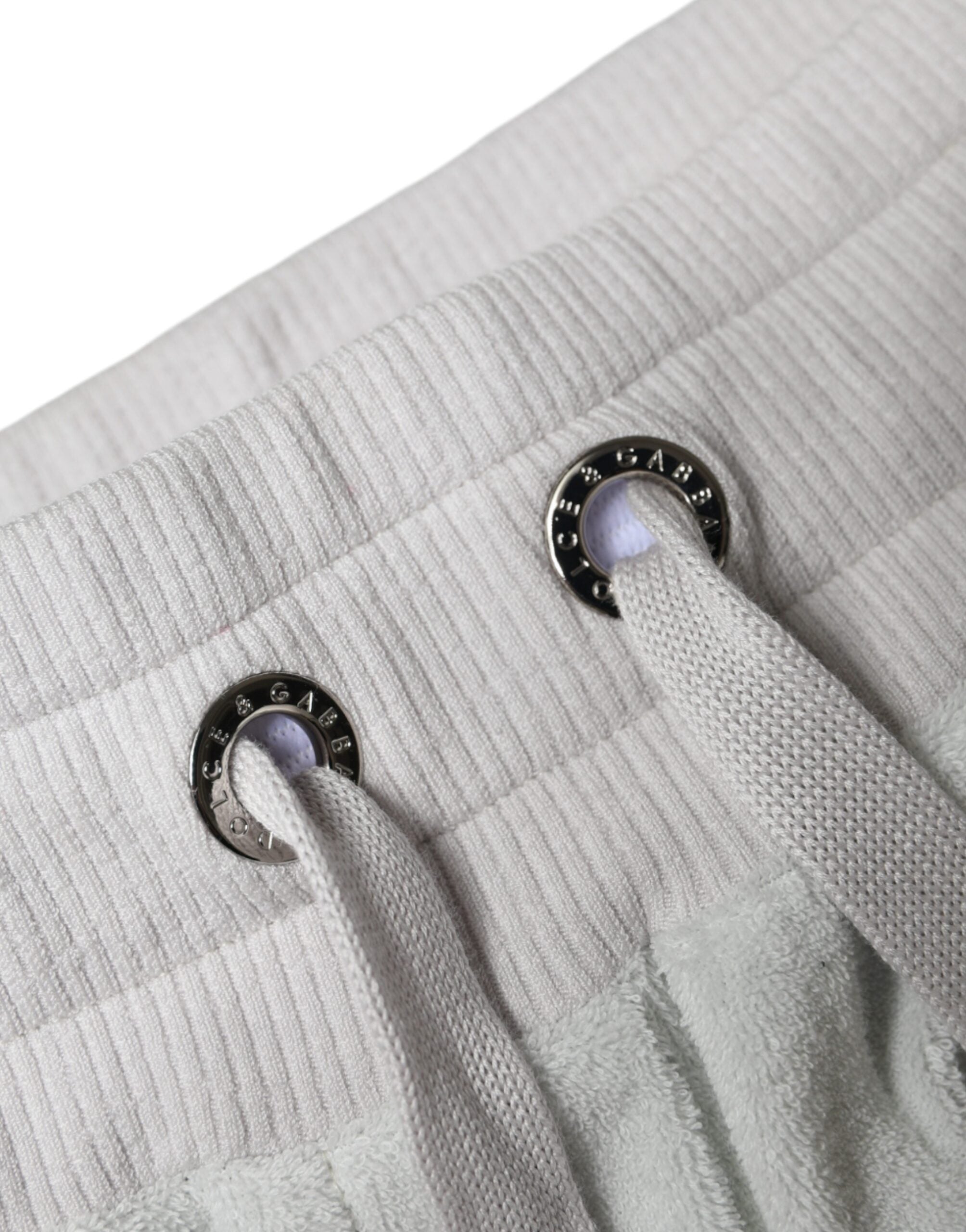 Dolce & Gabbana White Nylon Jogger Sweatpants Pants -   -  Dolce & Gabbana.