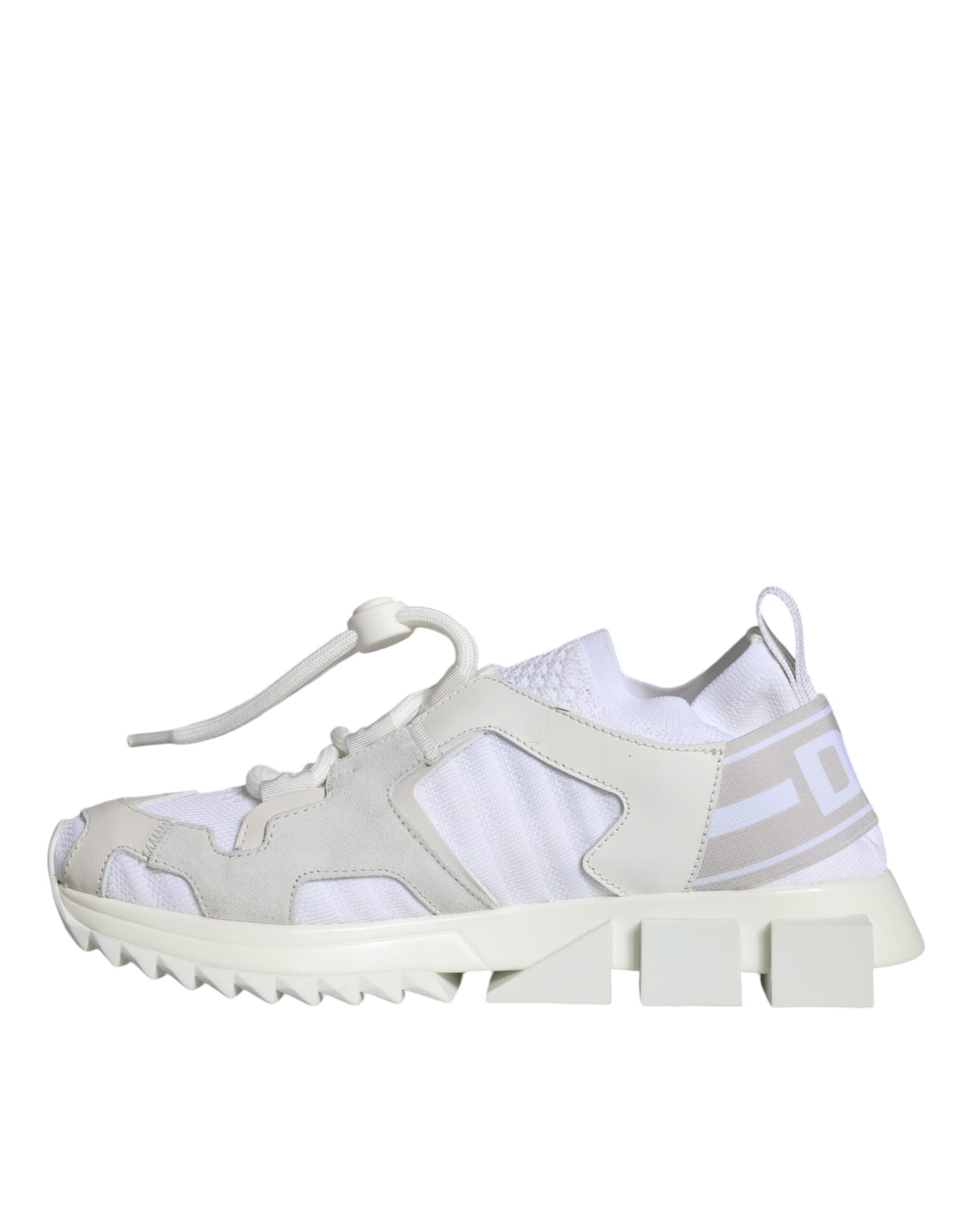 Dolce & Gabbana White Mesh Sorrento Trekking Sneakers Shoes -   -  Dolce & Gabbana.
