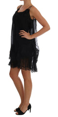 Dolce & Gabbana Black Silk Lace Chemise Dress -   -  Dolce & Gabbana.