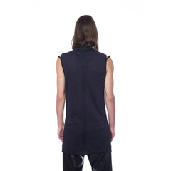 Nicolo Tonetto Black Cotton Men Tank Top -   -  Nicolo Tonetto.