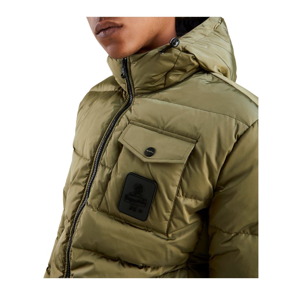 Refrigiwear Green Nylon Men Jacket -   -  Refrigiwear.