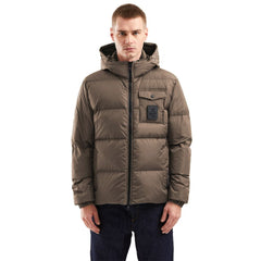 Refrigiwear Brown Nylon Men Jacket -   -  Refrigiwear.