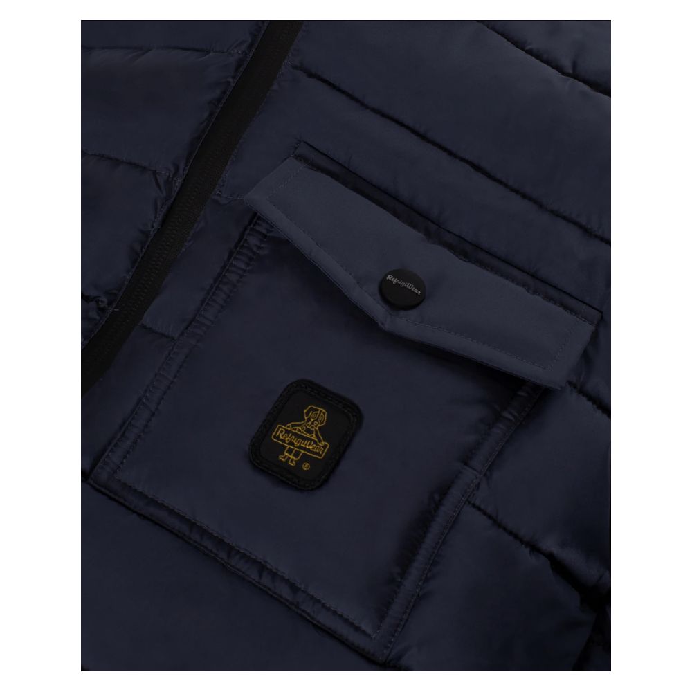 Refrigiwear Blue Nylon Jacket -   -  Refrigiwear.