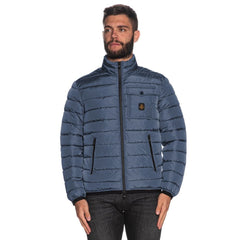 Refrigiwear Light Blue Nylon Men Jacket -   -  Refrigiwear.