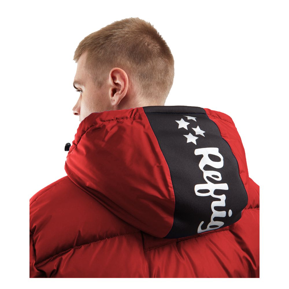 Refrigiwear Red Nylon Men Jacket -   -  Refrigiwear.