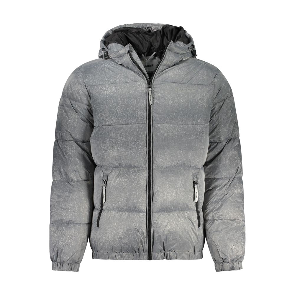 Guess Jeans Gray Polyamide Jacket -   -  Guess Jeans.