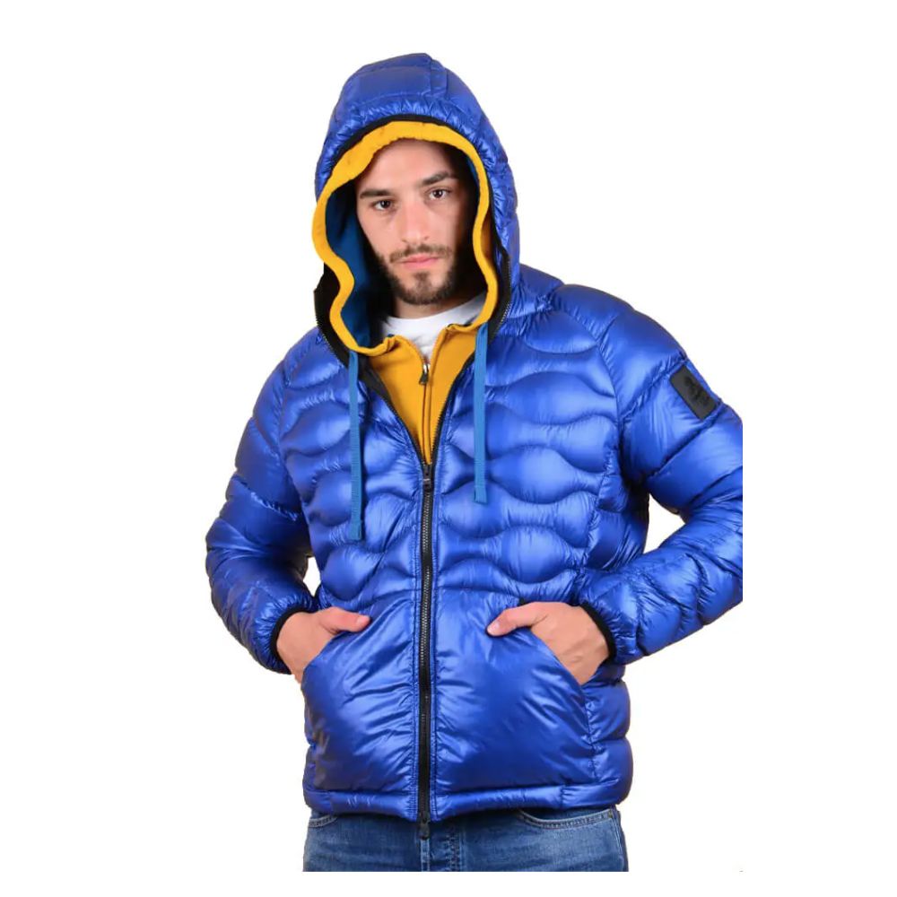 Refrigiwear Blue Nylon Men Jacket -   -  Refrigiwear.