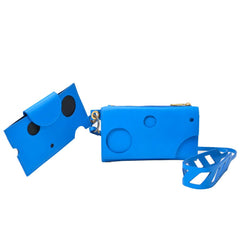 Off-White Blue Leather Shoulder Bag -  Shoulder Bag for Men -  Off-White.