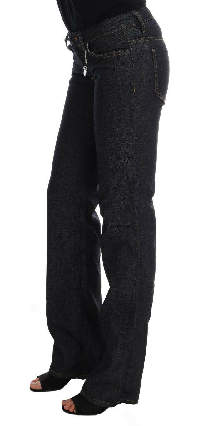 Costume National Dark Blue Cotton Classic Fit Jeans -   -  Costume National.